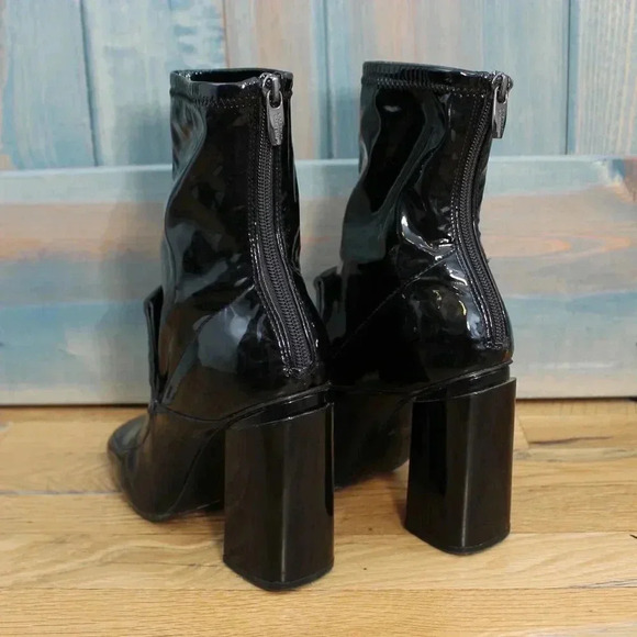 Sigerson Morrison Patent Leather Boots Size 7.5 - Picture 6 of 8